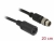 12644 Delock M8 Sensor- / Aktorverlängerungskabel 6 Pin Stecker zu MD6 6 Pin Buchse wasserdicht 20 cm small