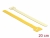 18699 Delock Cravată de cablu cu cârlig și buclă L 200 x W 12 mm, 10 bucăți, galben small