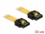 82473 Delock SATA 3 Gb/s Cable 30 cm yellow small