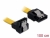 82485 Delock cable SATA 100cm down/straight metal  yellow small