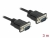86575 Delock Serial Cable RS-232 D-Sub 9 male to male with narrow plug housing 3 m small