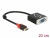 62967 Delock Adapter DisplayPort 1.2 Stecker > VGA Buchse schwarz small