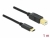 83601 Delock USB 2.0 cable Type-C to Type-B 1 m small