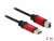 82757 Delock USB 3.0-kabel Typ-A hane > USB 3.0 Typ-B hane 2 m Premium small