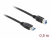 85065 Delock USB 3.0-s kábel A-típusú csatlakozódugóval > USB 3.0-s, B-típusú csatlakozódugóval, 0,5 m, fekete small