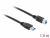 85067 Delock Cablu cu conector tată USB 3.0 Tip-A > conector tată USB 3.0 Tip-B, de 1,5 m, negru small