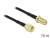 90465 Delock Antenna Cable RP-SMA plug to RP-SMA jack LMR/CFD100 10 m low loss small
