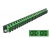 43364 Delock Přední panel spojovací krabice rozměru 19″ na 24 vývodů, SC Duplex, zelený small