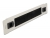 66580 Delock Kartáčový proužek délky 10″ (48,26 cm) pro správu kabelů, beznástrojový, 1U, šedá small