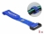 19539 Delock Hook-and-loop cable tie with Loop and Fastening Eyelet L 150 x W 20 mm blue 5 pieces small