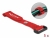 19538 Delock Hook-and-loop cable tie with Loop and Fastening Eyelet L 150 x W 20 mm red 5 pieces small