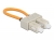 86921 Delock Adaptador de loopback de fibra óptica SC / OM1 multimodo beige small