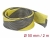 20757 Delock Protažitelné pletené opláštění, 2 m x 50 mm, černá-žlutá small