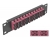66775 Delock 10″ fiberoptisk patchpanel 12 portar SC-duplex violett 1U svart small