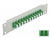 66787 Delock 10″ patch panel pro optická vlákna, 12 portů, LC Duplex, zelený, 1U, šedá small