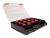 18418 Delock Sorting box with 17 compartments 320 x 255 x 60 mm orange / black small