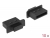 64025 Delock Capot noir pour DisplayPort femelle avec prise 10 pièces small