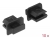 64026 Delock Capot noir pour mini DisplayPort femelle avec prise 10 pièces small