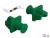 86512 Delock Dust Cover for RJ45 jack 10 pieces green small