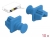 86509 Delock Dust Cover for RJ45 jack 10 pieces blue small