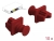 86510 Delock Dust Cover for RJ45 jack 10 pieces red small