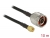 89421 Delock Antenna Cable N plug > SMA plug CFD200 10 m low loss small