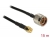 89516 Delock Antenna Cable N plug > SMA plug CFD200 15 m low loss small