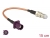 89675 Delock Cable de antena de macho FAKRA D > hembra FME RG-316 15 cm small
