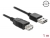83370 Delock Bővítő kábel EASY-USB 2.0-s A típusú csatlakozódugó > USB 2.0 A-típusú hüvely fekete 1 m small