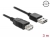 83372 Delock Förlängningskabel EASY-USB 2.0 Typ-A hane > USB 2.0 Typ-A, hona svart 3 m small