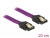 83689 Delock SATA 6 Gb/s Cable 20 cm violet small