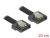 83839 Delock Cablu SATA 6 Gb/s 20 cm, negru FLEXI small