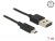 83844 Delock Kábel, EASY-USB 2.0-s A-típusú csatlakozódugó > EASY-USB 2.0-s Micro-B típusú csatlakozódugó, 1 m, fekete small