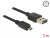 83851 Delock Kábel, EASY-USB 2.0-s A-típusú csatlakozódugó > EASY-USB 2.0-s Micro-B típusú csatlakozódugó, 3 m, fekete small