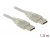 83888 Delock USB 2.0-kabel, Typ-A hane > USB 2.0 Typ-A hane, 1,5 m transparent small