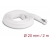 20827 Delock Braided Sleeve with zip fastener heat-resistant 2 m x 20 mm white small