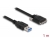 87799 Delock Kábel USB 3.0 A-Típusú dugó - Micro-B Típusú dugó csavarokkal ellátott 1 m small