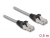 80107 Delock RJ45 Cable Cat.6A U/FTP with metal jacket 0.5 m small