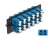 66930 Delock Panel Adaptador de Fibra Óptica LC Duplex UPC 12 puertos azul small