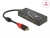 87730 Delock Elosztó USB Type-C™ csatlakozóval (DP alternatív mód támogatás) > 1 db HDMI + 1 db VGA csatlakozó, felbontású kimenet small