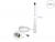 12576 Delock WLAN 802.11 b/g/n Marine Antenna N jack 10 dBi 110.5 cm fixed omnidirectional with connection cable RG-58 U 3 m outdoor white small