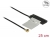 86270 Delock WLAN 802.11 ac/a/h/b/g/n cu antenă I-PEX Inc., MHF® I tată, 1,5 - 2,0 dBi 1.13 , 25 cm, CCD, intern small