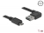 83382 Delock Καλώδιο EASY-USB 2.0 τύπου-A αρσενικό με γωνία προς τα αριστερά / δεξιά  > USB 2.0 τύπου Micro-B αρσενικό 1 μ. small