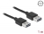 83460 Delock Przewód EASY-USB 2.0 Typu-A, wtyk męski > EASY-USB 2.0 Typu-A, wtyk męski, 1 m, czarny small