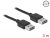 83462 Delock Przewód EASY-USB 2.0 Typu-A, wtyk męski > EASY-USB 2.0 Typu-A, wtyk męski, 3 m, czarny small