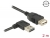 83552 Delock Prodlužovací kabel EASY-USB 2.0 Typ-A samec pravoúhlý levý / pravý > USB 2.0 Typ-A samice 2 m small