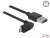 83856 Delock Καλώδιο EASY-USB 2.0 τύπου-Α αρσενικό > EASY-USB 2.0 τύπου Micro-B αρσενικό με γωνία προς τα πάνω / κάτω 2 μ. μαύρο small