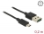 84804 Delock Kabel EASY-USB 2.0 Typ-A hane > EASY-USB 2.0 Typ Micro-B hane 0,2 m svart small