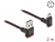 85268 Delock EASY-USB 2.0 Kabel Tip-A muški na EASY-USB Tipa Micro-B kutni muški prema gore / prema dolje 2 m crni small