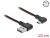 85269 Delock EASY-USB 2.0 kabel Typ-A hane till EASY-USB Typ Micro-B hane vinklad vänster / höger 0,2 m svart small